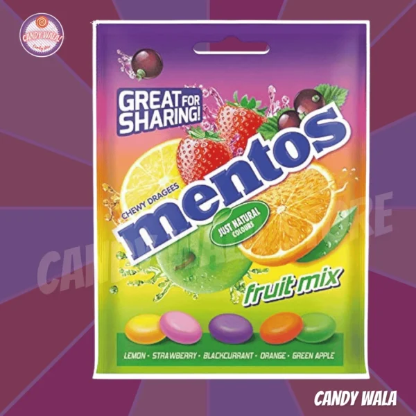 Mentos Mixed Fruit(pack of 5)