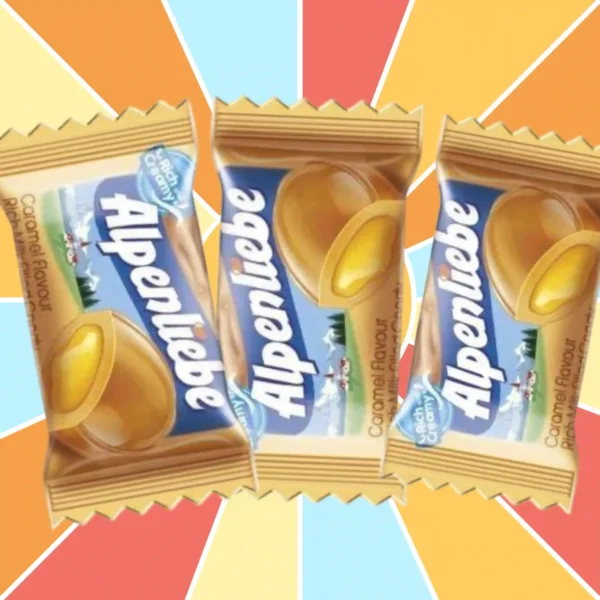 Alpenliebe Gold Caramel Toffee (pack of 5)
